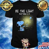 Snoopy and woodstock be the light matthew light shirt