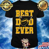 St. Louis blues hockey best dad ever happy father's day shirt