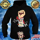 Stand Up Speak Up Persist Repeat Rose Hand Black Lives Matter Shirt Hoodie