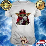 Star wars baby yoda hug san francisco 49ers champions shirt