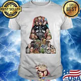 Star wars darth vader and characters shirt