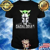 Star wars the dadalorian and baby yoda shirt