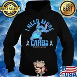 Stitch i need more carbs diabetes awareness s Hoodie