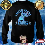 Stitch i need more carbs diabetes awareness s Sweater