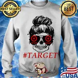 Sugar skull girl target logo s Sweater