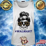 Sugar skull girl walmart logo s Tank top