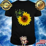 Sunflower herbalife nutrition logo shirt