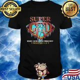 Super grandpa because I can do all things through christ philippians jesus shirt