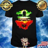 Supernatural water reflection mirror shirt