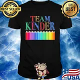 Team kinder colors pencil shirt