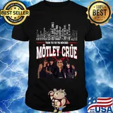 Thank you for the memories motley crue band shirt