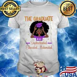 The graduate sophisticated education melanated 2020 shirt