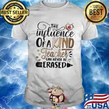 The influence of a kind teacher can never be erased hearts black lives matter shirt