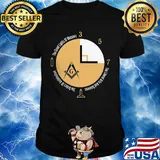 The liberal arts and sciences the orders of architecture the great lights of masonry masonic compass and square shirt