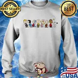The peanuts cartoon characters s Sweater