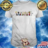 The peanuts cartoon characters shirt