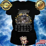 The pittsburgh penguins 53rd anniversary 1967 2020 thank you for the memories signatures s Ladies tee