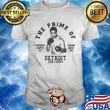 The prime of heavyweight champion 1937 the brown bomber 1949 detroit joe louis shirt