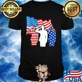 The Soldier Salutes American Flag Independence Day Shirt