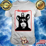 The stooges iggy pop rock band shirt