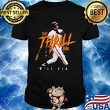 The thrill 1989 will-clark san francisco baseball shirt