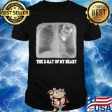 The Xray Of My Heart Cat Shirt