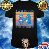 Two Birds One Stoned Vintage Rero Shirt
