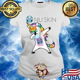 Unicorn wear mask nu skin s Ladies tee