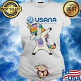 Unicorn wear mask usana health sciences s Ladies tee