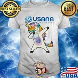 Unicorn wear mask usana health sciences shirt