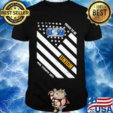 United steelworkers proud to be union pride strength unity american flag independence day shirt