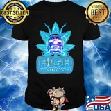Weed skull high maintenance shirt