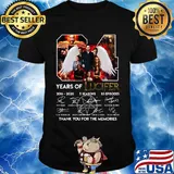 04 years of lucifer 2016 2020 5 seasons 83episodes thank you for the memories signatures shirt