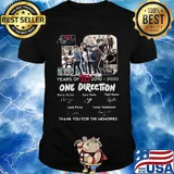 10 yesr of 2010 2020 one direction thank you for the memories signatures shirt