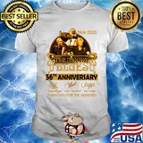 1964 2020 atte moody blues 56th anniversary thank you for the memories signatures shirt