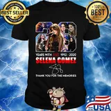 28 years with selena gomez 1992 2020 thank you for the memories signature shirt