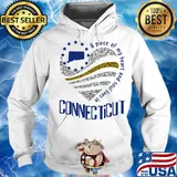 A piece of my heart and soul lives in Connecticut Map s Hoodie