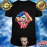 American open hand car shirt