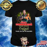 Arnold schwarzenegger the man the myth the legend thank you for the memories signature shirt
