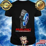 Baby groot hug ford logo racing ford performance shirt