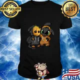Baby Toothless and baby groot shirt