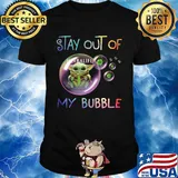Baby yoda hug herbalife stay out of my bubble covid-19 shirt