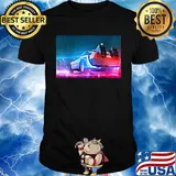 Back to the future movie light shirt