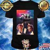 Back to the future movie outa time shirt
