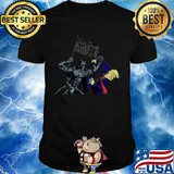 Batman kick donald trump black lives matter flag shirt