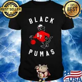 Black pumas basketball player shirt