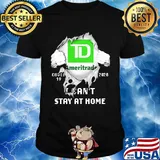 Blood insides ameritrade covid-19 2020 i can't stay at home shirt