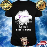 Blood insides christus health covid-19 2020 i can't stay at home shirt