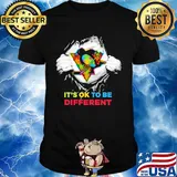 Blood insides pittsburgh penguins it's ok to be different shirt