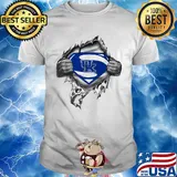Blood insides superman kentucky wildcats football shirt
